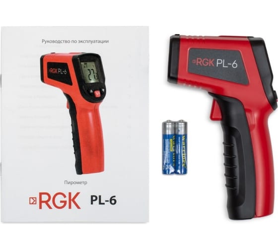 Пирометр RGK PL-6 купить по низкой цене | МАКСПРОФИТ