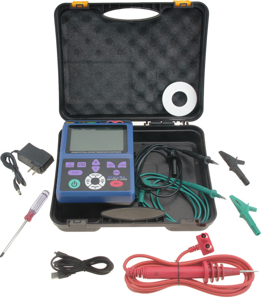 Измеритель сопротивления изоляции (мегаомметр) МЕГЕОН 13950 купить по низкой цене | МАКСПРОФИТ